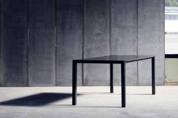 CTR Leather table by Heerenhuis