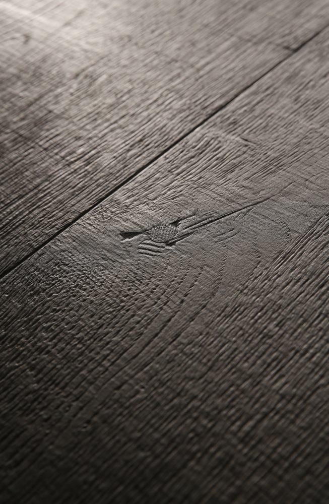 Mesa Nero table - made to measure in distressed French Oak by Heerenhuis