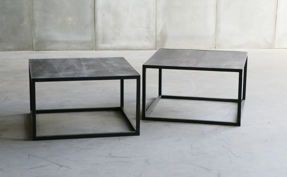 Mesa Leather tables by Heerenhuis