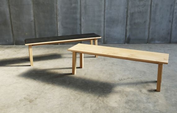 Bench – made to measure in French Oak by Heerenhuis