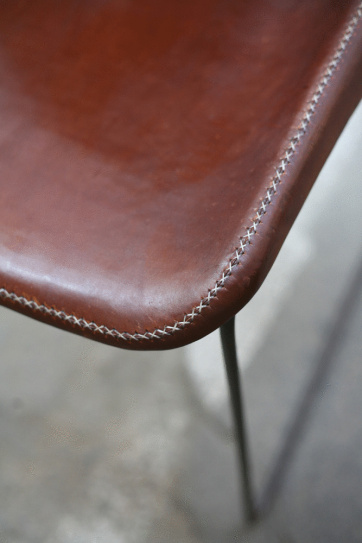 brown leather (detail)