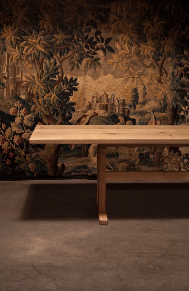 Trappist table - made to measure in French Oak by Heerenhuis at Different Like a Zoo