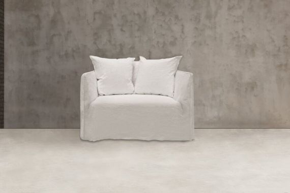 Ghost 09 love seat:  a two seater sofa designed by Paola Navone for Gervasoni at Different Like a Zoo