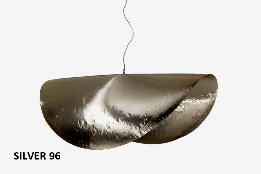 Silver 96 pendant light by Gervasoni
