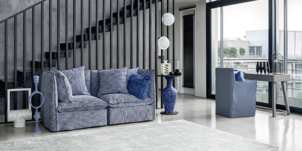 Ghost 24 armchair: designed by Paola Navone for Gervasoni