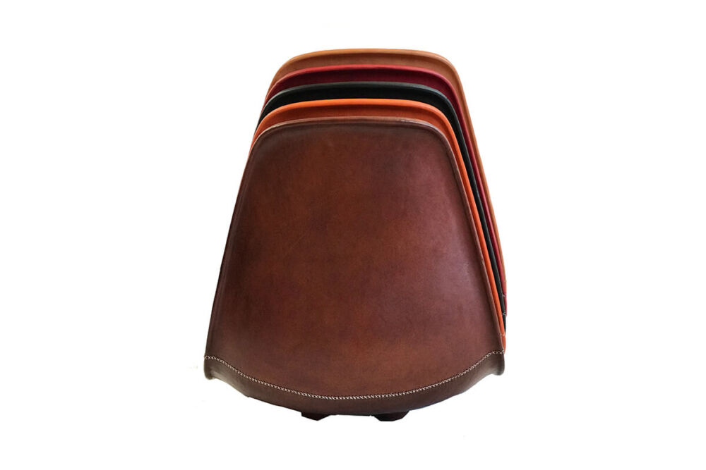 Beto chair in a choice of leathers by Sol&Luna