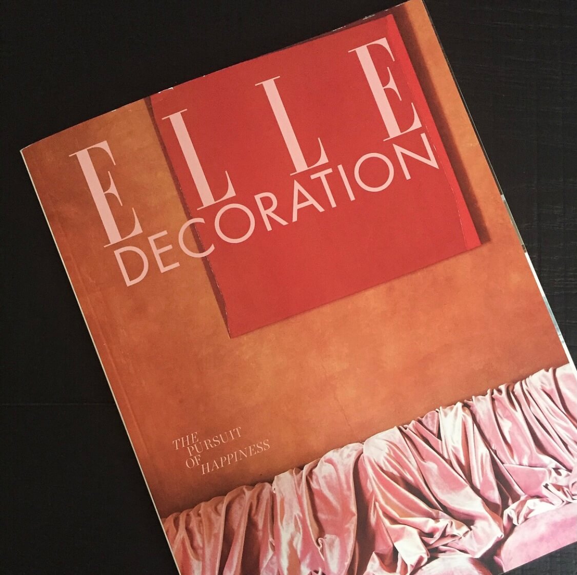 Elle Decoration magazine cover