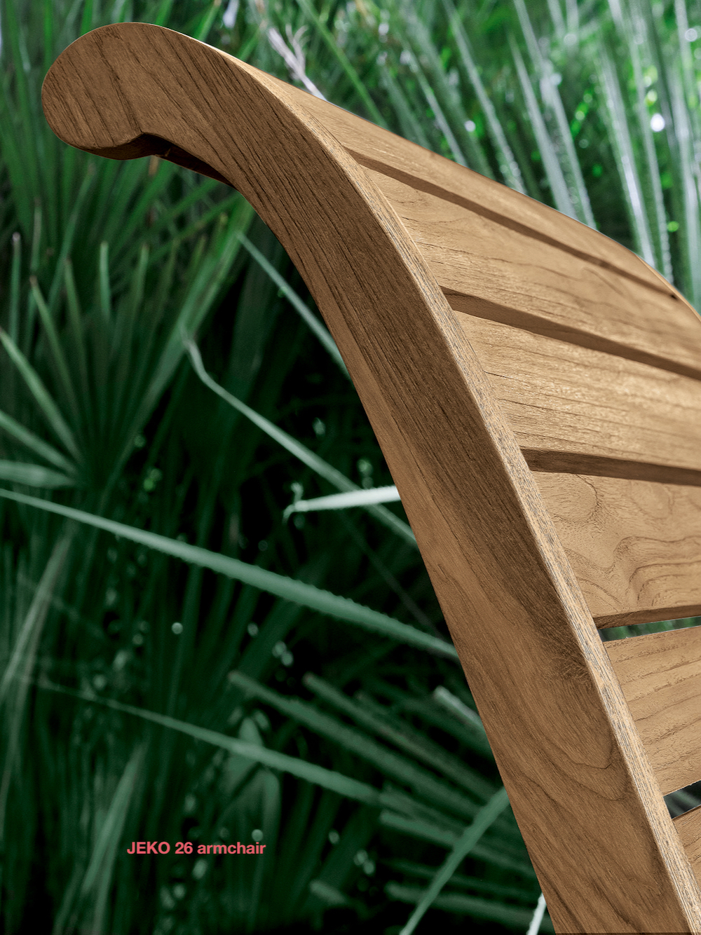 Jeko 26 outdoor armchair (detail) by Gervasoni