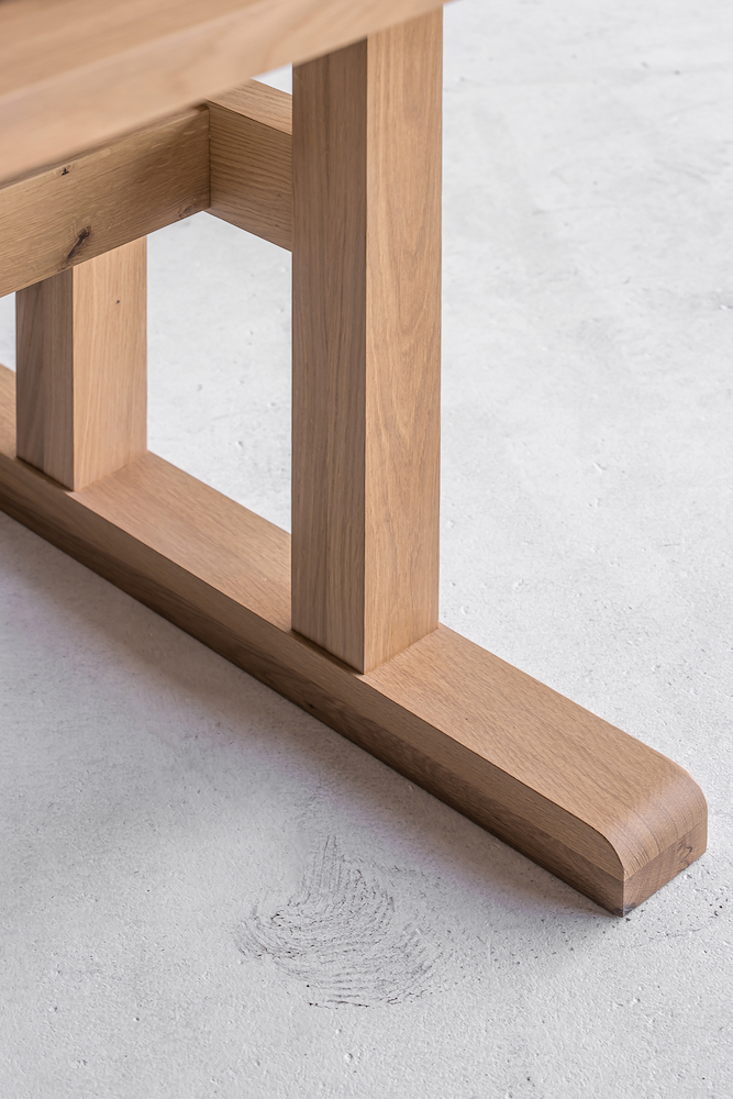 Trappist table by Heerenhuis (base detail)