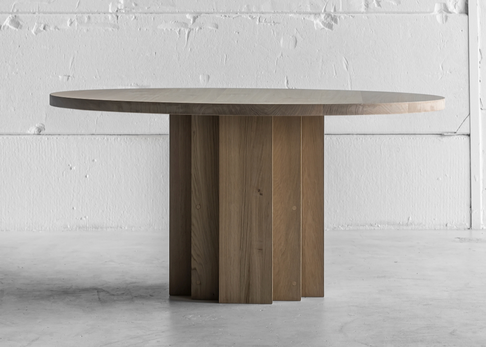 Brix table by Heerenhuis: made from solid oak