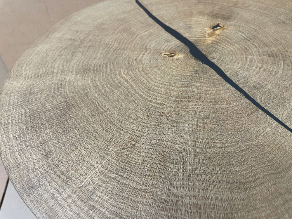 Nimbus Oak round coffee table (ex demo) by Heerenhuis: ⌀45 x H40cm