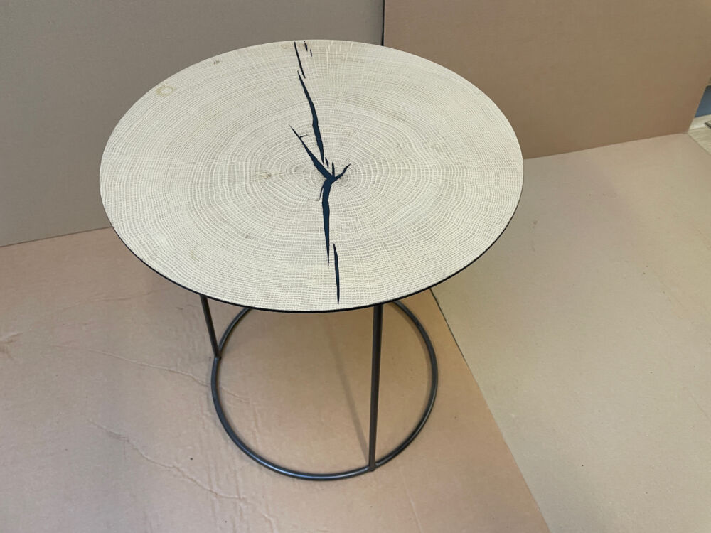 Nimbus Oak round coffee table (ex demo) by Heerenhuis: ⌀45 x H40cm