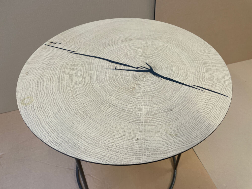 Nimbus Oak round coffee table (ex demo) by Heerenhuis: ⌀45 x H40cm