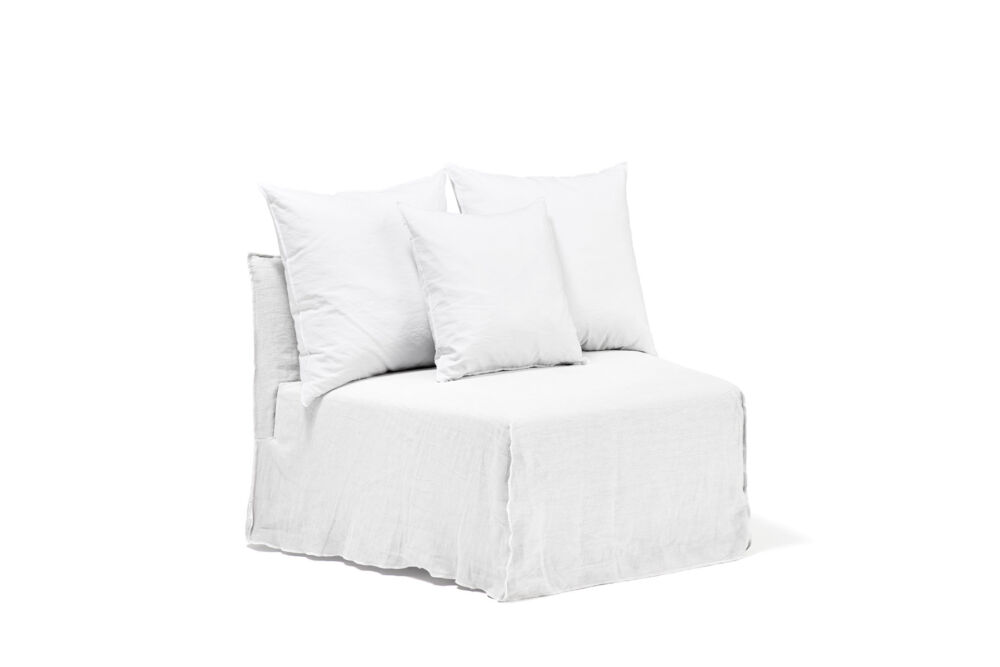 Ghost 33 curved section sofa by Gervasoni
