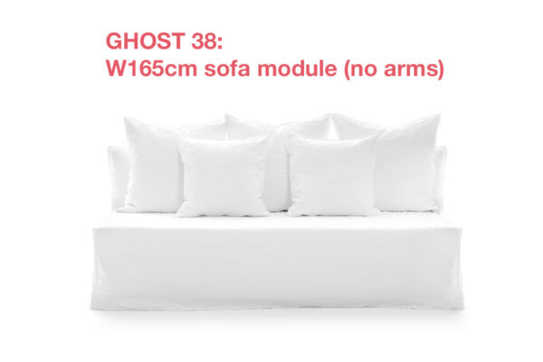 Ghost 38 middle sofa element by Gervasoni